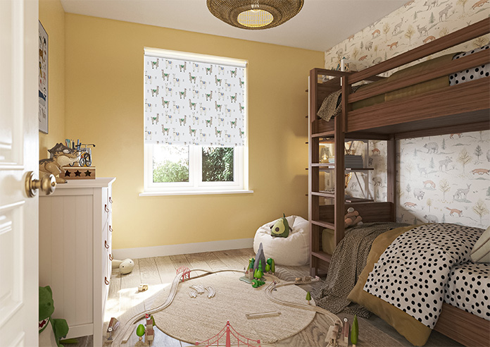 Dancing Llamas, Iquitos - Twist&Fit Roller Blind - Image 7